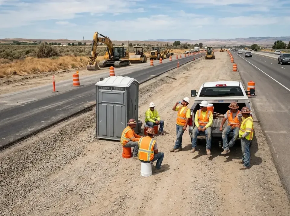 highway-road-construction-crew-007 — frequently asked questions, Porta Potty and Restroom Rentals in Creve Coeur, MO